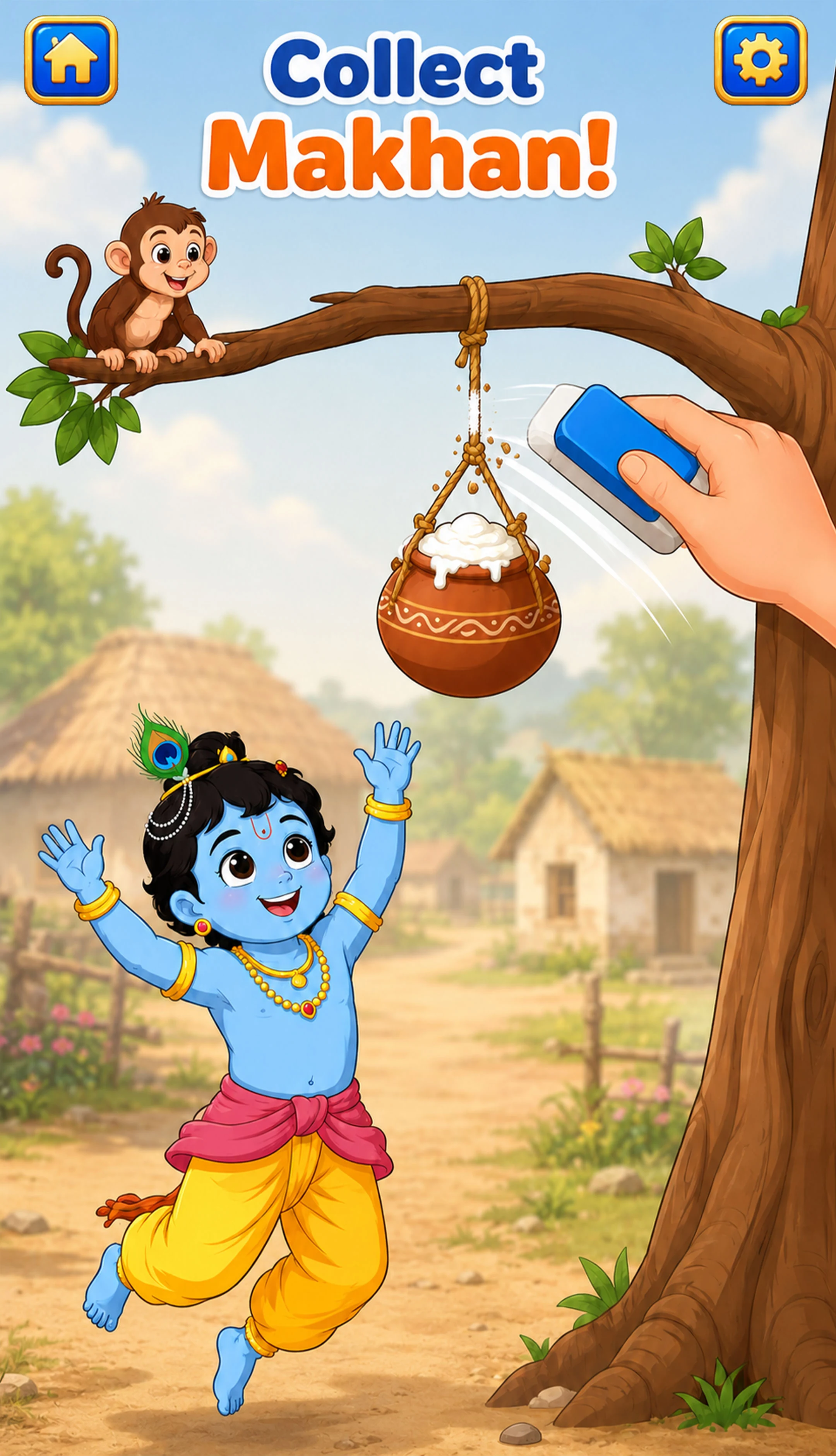 Krishna Stories Game screenshot