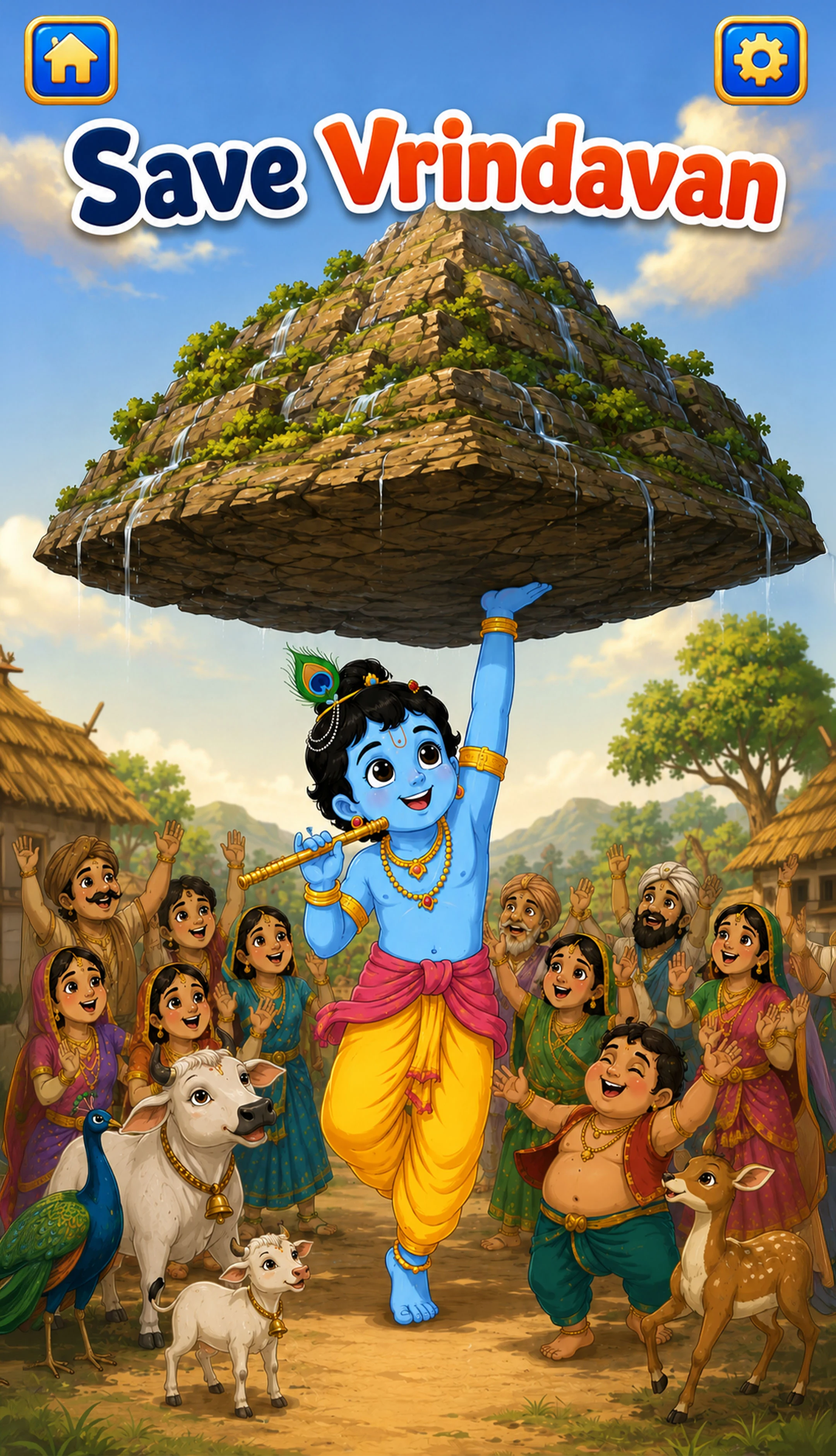 Krishna Stories Game screenshot